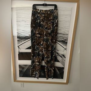 Salvatore Ferragamo Silk Pants